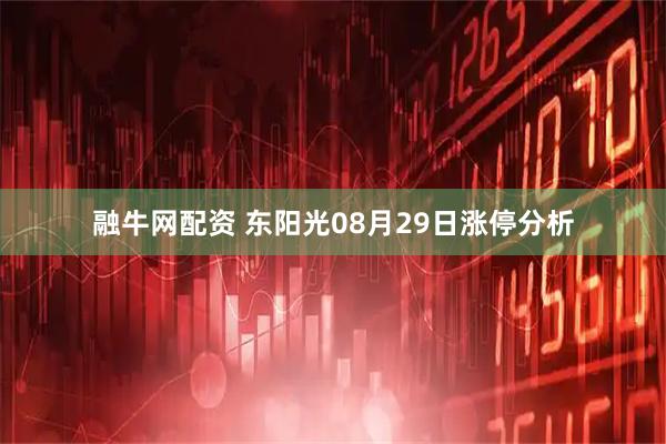 融牛网配资 东阳光08月29日涨停分析
